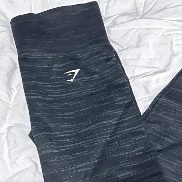 Gymshark Adapt Marl seamless leggings - black/smokey grey - Picture 2 of 2